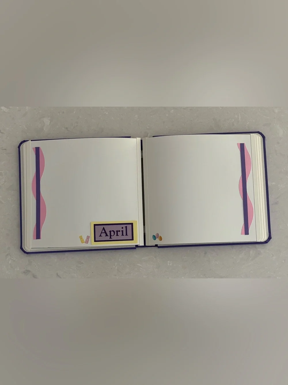 Premade Creative Memories 7X7 Album